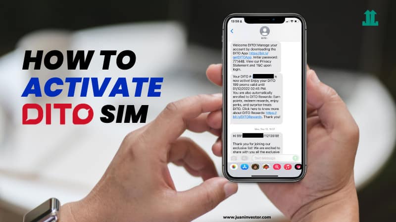 How to Activate DITO Sim