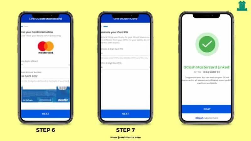 Steps to Link GCash Card to GCash Account