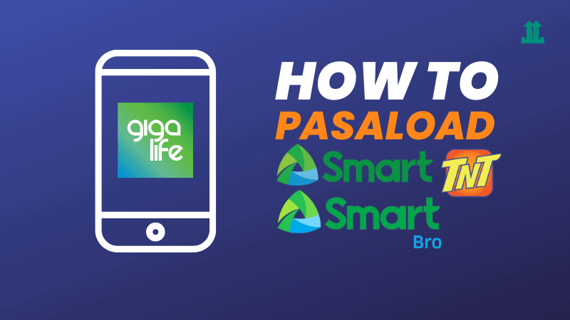 How to Pasaload Smart Using Gigalife App