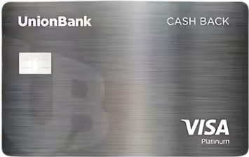 UnionBank Cash Back Visa Card