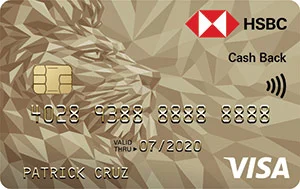 HSBC Gold Visa Cash Back