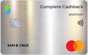 Security Bank Complete Cash Back Card