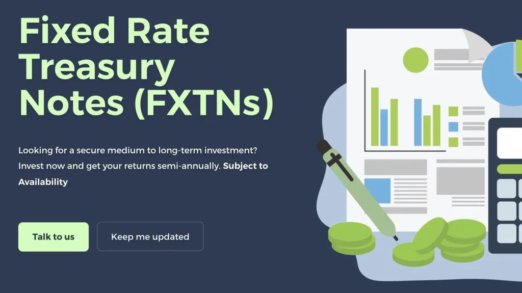 Security Bank Fixed Rate Treasury Notes webpage