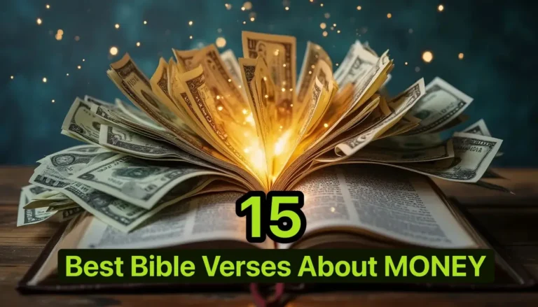 Best Bible Verses About Money