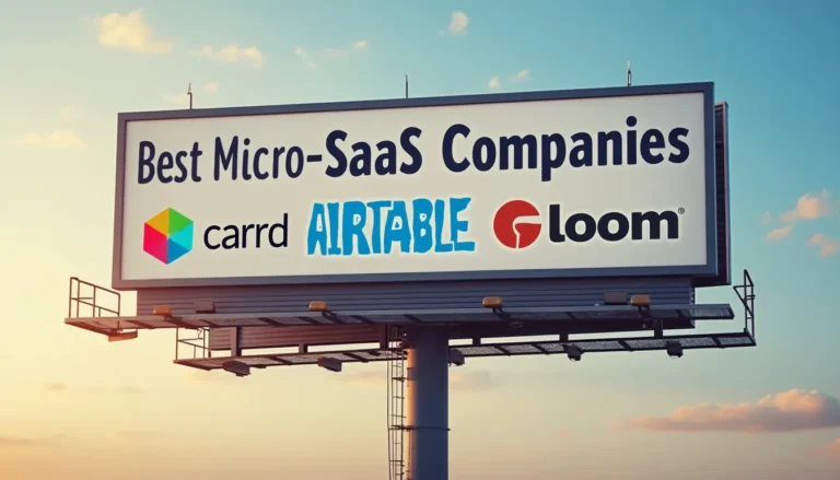 Best Micro-SaaS Companies