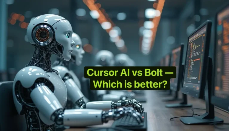 Cursor AI vs Bolt: Which is better?