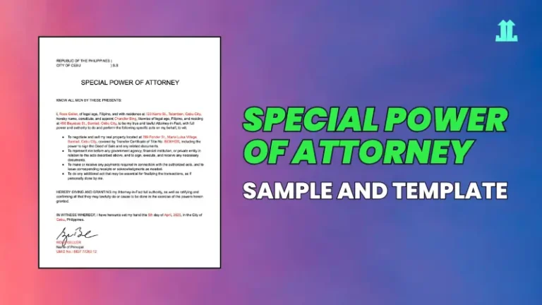 special power of attorney template