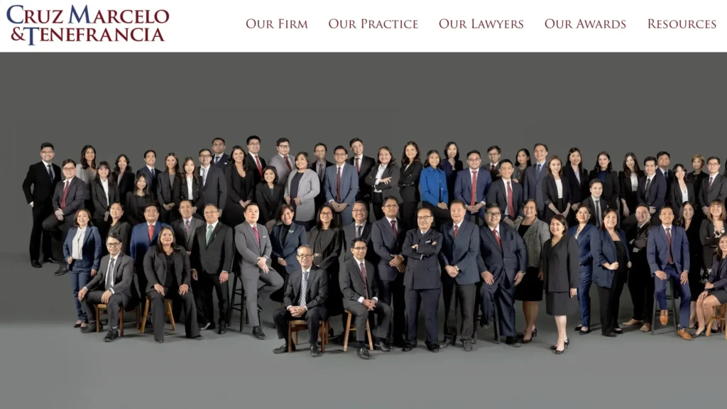 cruz marcelo tenefrancia law website