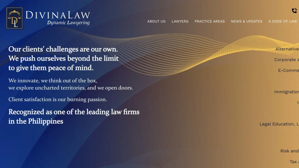 divinalaw website
