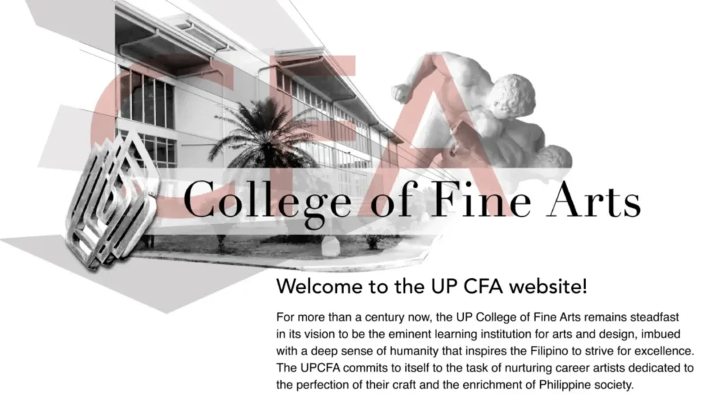 UPD-CFA website