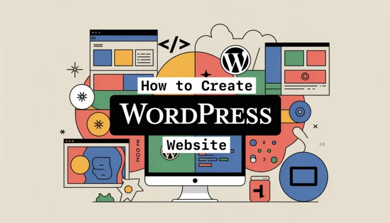 how to create a WordPress website