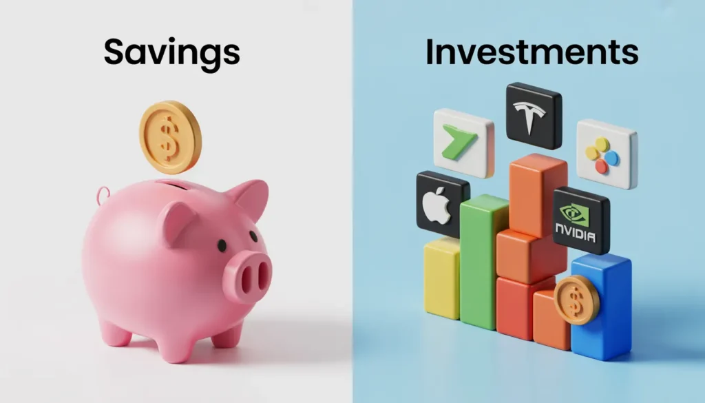Savings vs Investments which one builds wealth faster