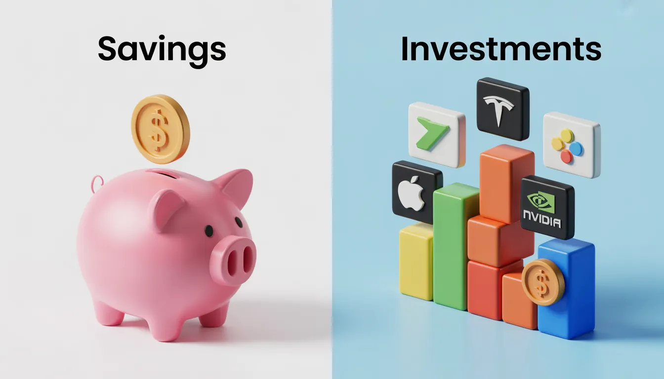 Savings vs Investments which one builds wealth faster