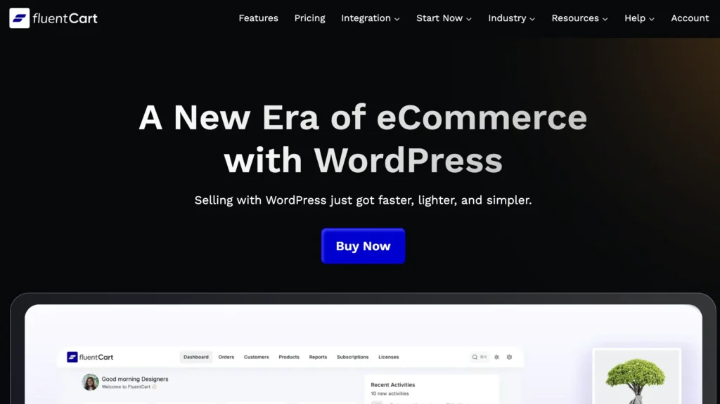 Fluentcart website