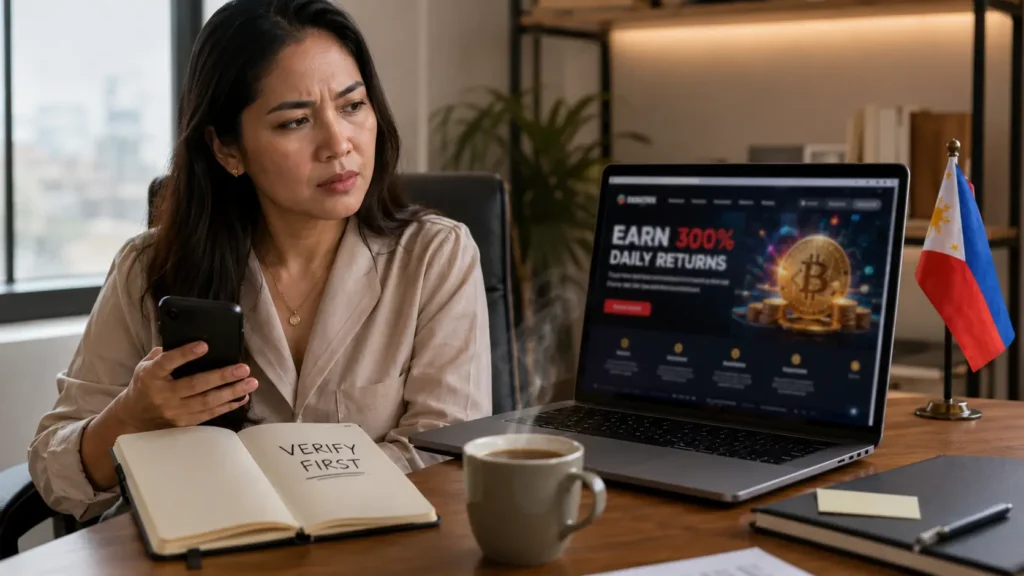 Crypto investment scams