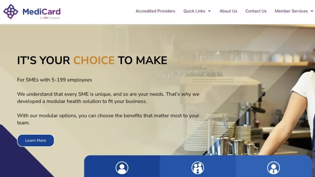 Medicard website