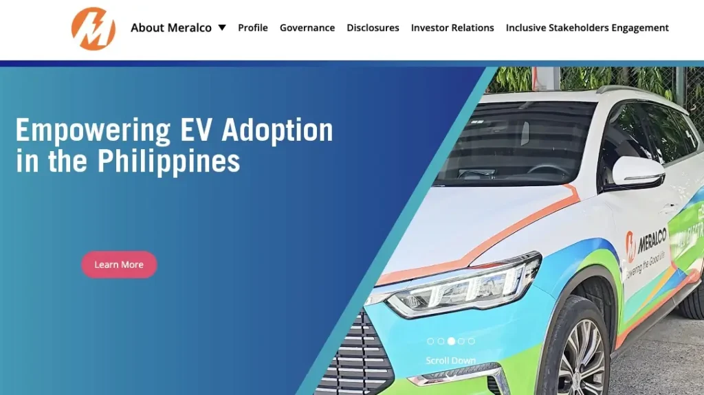 Meralco website